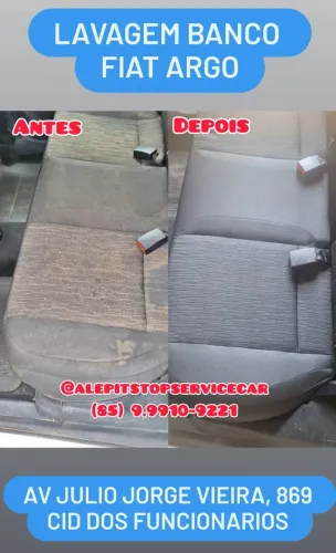 Higienização Interna Automotiva COmpleta (Banco, Forros de Portas, Bancada Porta Mala..)