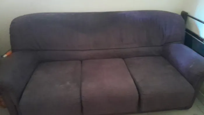 Sofa cama com colchão, LEIA AS OBSERVAÇÕES DO ANÚNCIO.