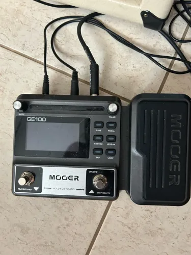 MOOER GE100 - Acompanha mais efeitos pdf
