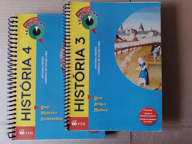 De Olho No Vestibular História Volumes 3 e 4