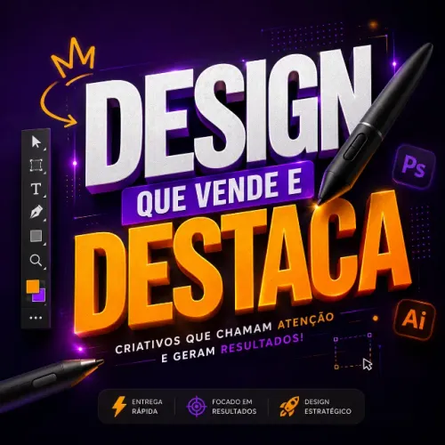 Design Gráfico : Design Premium que vale R$ 350, por apenas R$ 97(Últimas Vagas da Semana)
