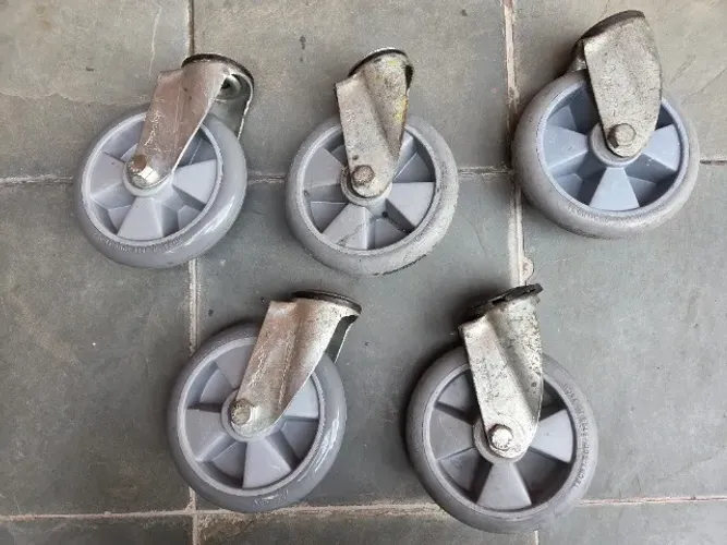 5 Rodízios Rod - Car 816e 20cm