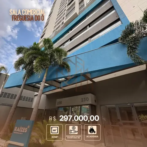 Sala Comercial á venda na Freguesia do Ó em frente a estação de Metrô.