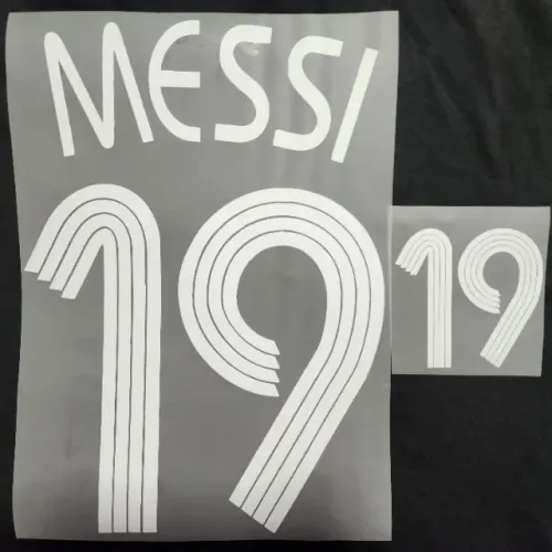 Termocolante Messi 19 Camisa Argentina 2006