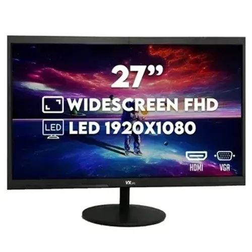 (Renz Informática) Monitor Led VXPRO 27" VX270X HDMI/VGA - Novo! - Garantia