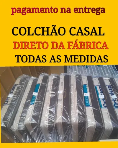 PROMOÇÃO COLCHÃO TODAS AS MEDIDAS
