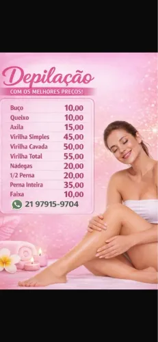 Depilação 