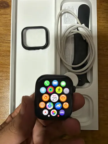 Apple Watch 10 46mm - Bat 97% - Conservado - Envio OLX Pay - Troco e Parcelo 18