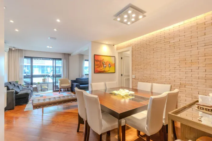Apartamento para venda em Brooklin Paulista com 3 quartos, sendo 1 suíte, 124m²