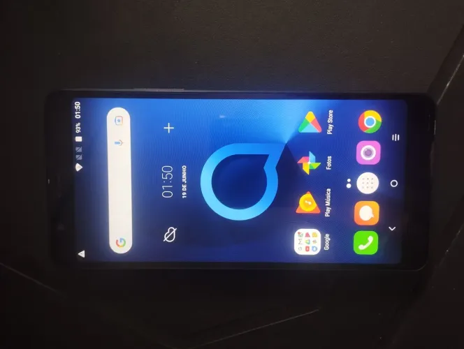 celular Alcatel funcionando (Quebra Galho)