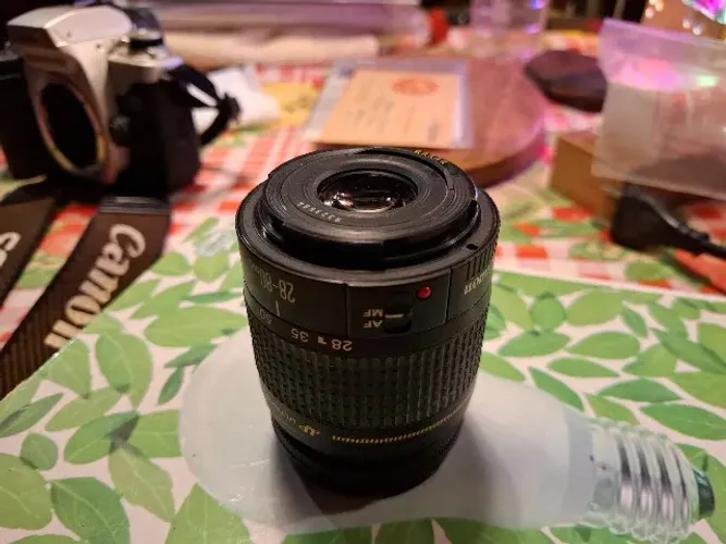 Lente Canon 28-80 Ultrasonic & Canon EOS ELAN II Usadas