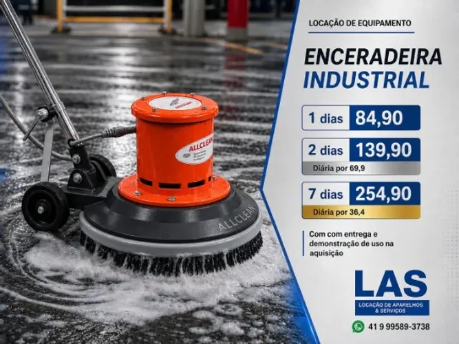 Enceradeira industrial