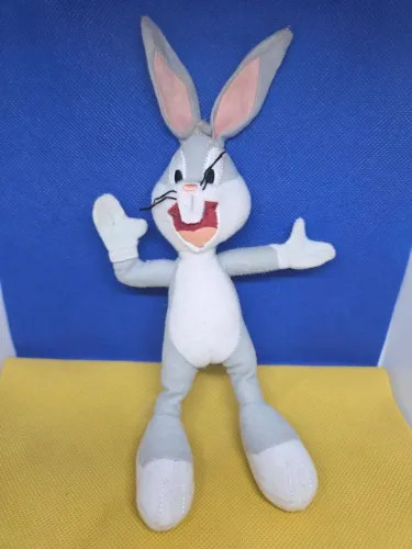 Boneco de pelúcia do Pernalonga dos Looney Tunes