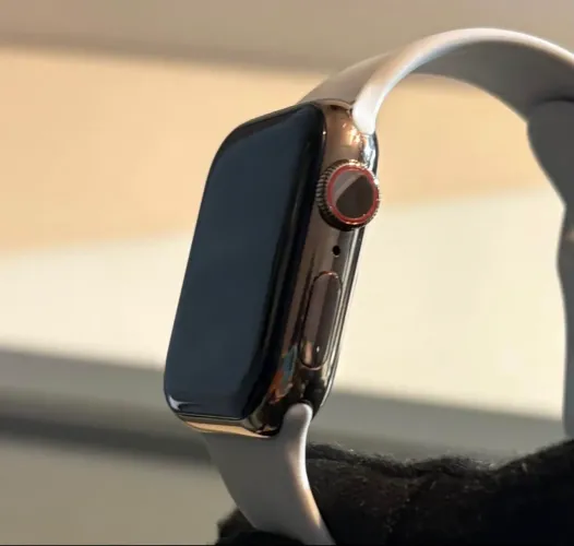 Apple Watch Series 5 40mm Preto 94% Bateria Aço inoxidável