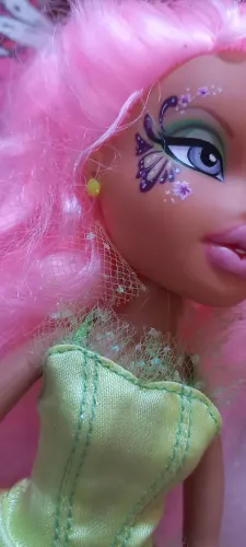 Bratz Tattoo Cabelos Rosa