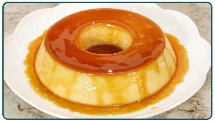 Pudim de leite legítimo puro