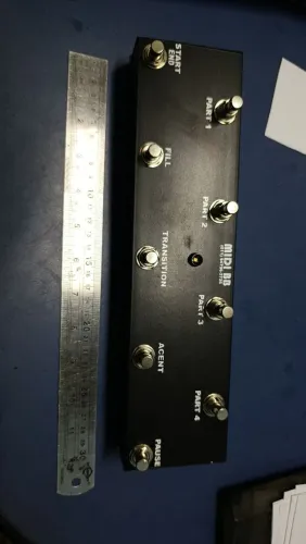 Pedal Midi controlador beatbuddy 1 e beatbuddy 2
