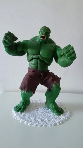 Miniatura do Hulk, uma miniatura em excelente estado de conservação