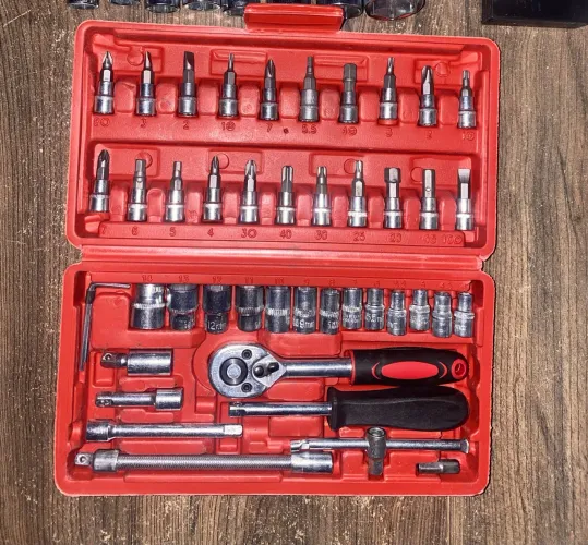 KIT FERRAMENTAS 46 PEÇAS
