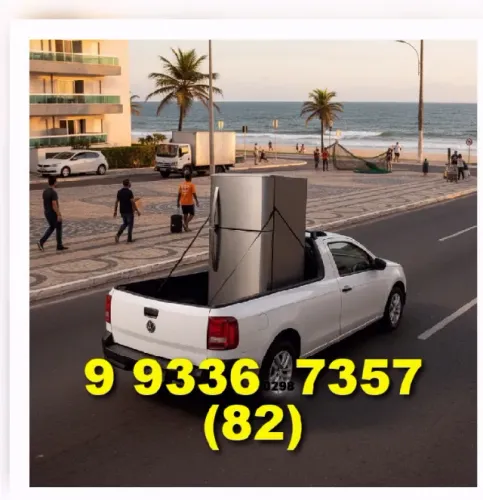 Frete/Transporte de Cargas p/ condomínios (82) 9 9336.7357 João Aceito Pix