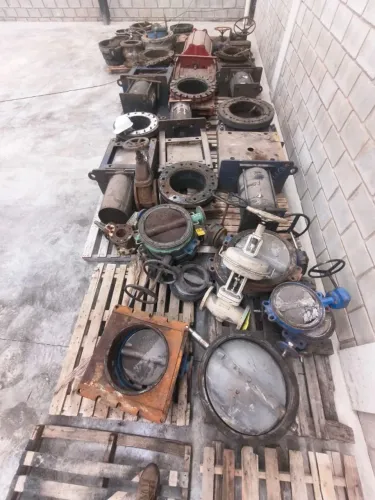 válvulas industriais ( vendo lote com 10toneladas )