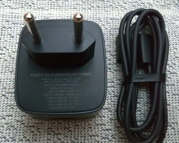 Carregador TURBO NOVO ORIGINAL MOTOROLA- MICRO USB 