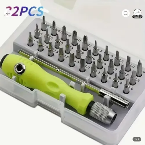 Kit de ferramentas 32 peças torque bit