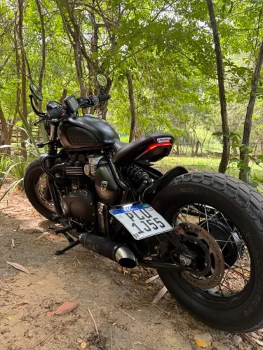 Triumph Bonneville Bobber Black 1200cc 2019