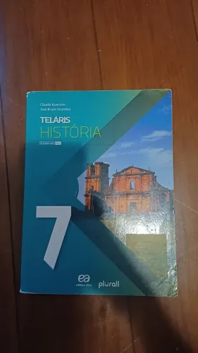 Livro Telaris História 7ano usado