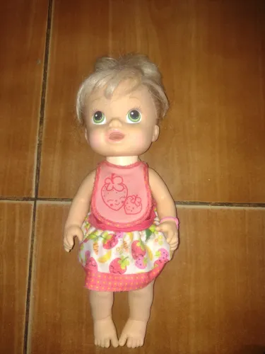 Baby Alive Meu Lanchinho Loira - Hasbro ano 2013