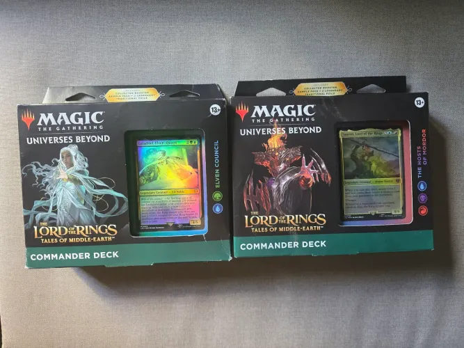 Decks Precon Senhor dos Aneis - Magic The Gathering 