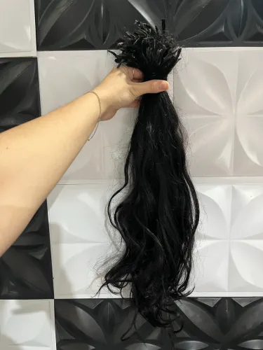 Cabelo 100% Humano usado por 3 meses