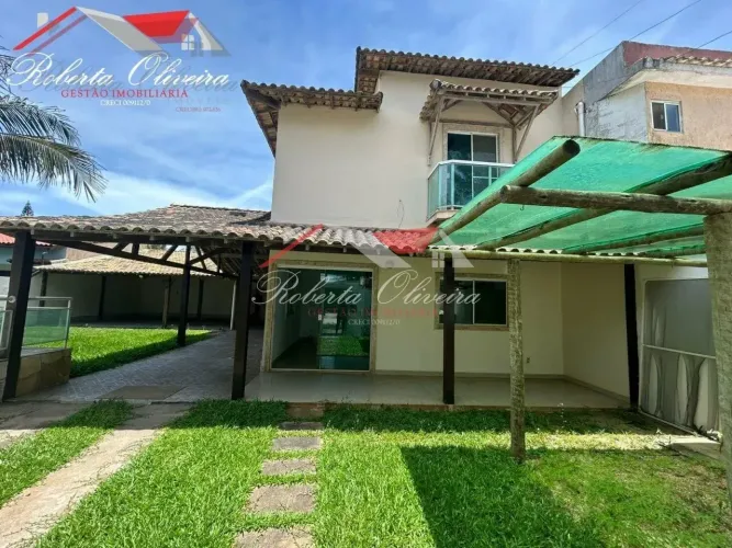 CASA DOS SEUS SONHOS NO CONDOMÍNIO SANTA MARGARIDA 2 EM UNAMAR  CABO FRIO/RJ