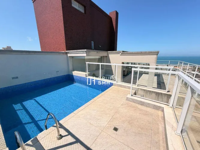 Cobertura com 3 dormitórios para alugar, 290 m² por R$ 14.000,00/mês - Enseada - Guarujá/S