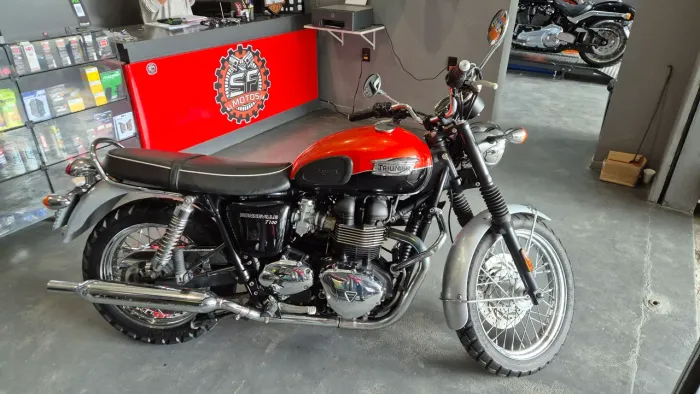 Bonneville T100 único dono 32k