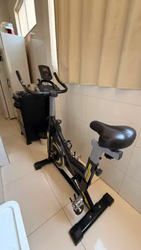 Bicicleta Spinning Com Roda De Inércia De 13kg Fitness