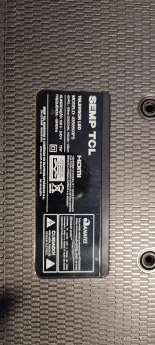 TV smartv TCL 43 polegadas Display com Defeito.ou arrumar ou retirada de peças