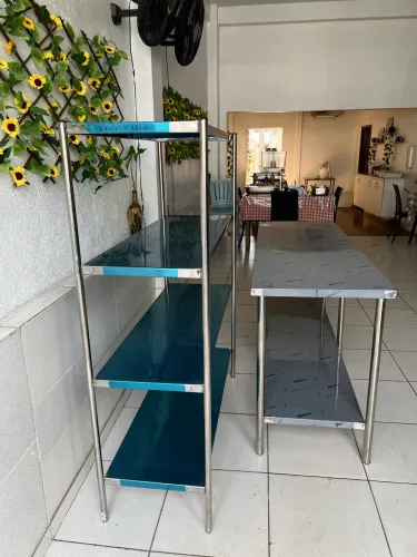 Mesas em inox a partir de 650,00