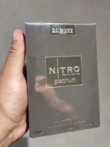 Perfume Árabe Dumont Nitro Platinum (Creed Aventus) NAO BAIXO MAIS 