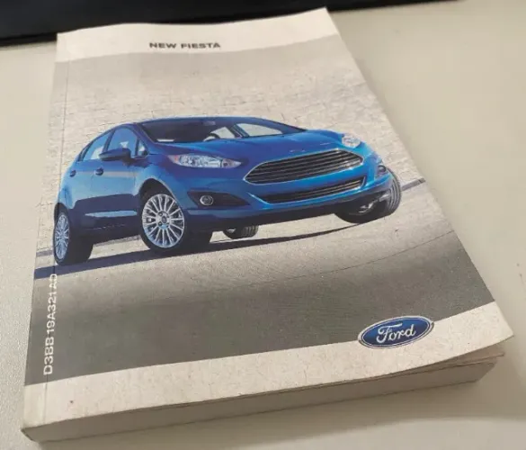 Manual do Proprietário Original Ford Fiesta - Excelente Estado