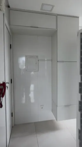 Armário cozinha vertical MDF branco