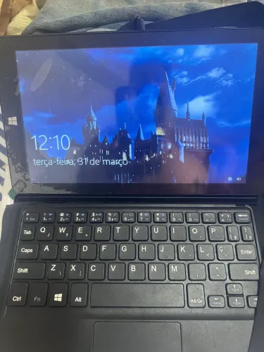 Vendo not/tablet  2x 1  em estado de novo,aceito cartão 