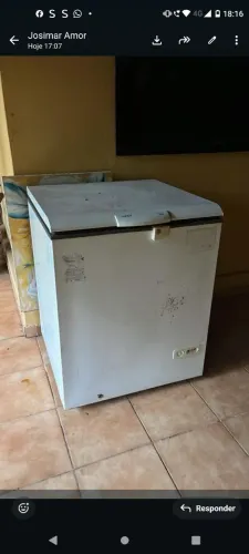 Freezer sem o motor, 01 porta.