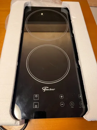 Fogão cooktop elétrico de indução duas bocas Fischer