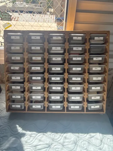 ORGANIZADOR COM 40 GAVETAS - PRÁTICO E ESPAÇOSO