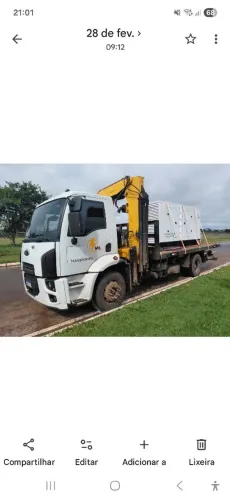 Vendo  caminhão munck  ford cargo  1319