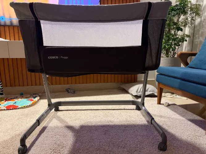 Berço Co Sleeper Cosco Pluggy Semi Novo c/ Caixa