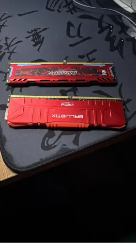Memória ram crucial balistic 2x16gb (32gb) 2666mhz ddr4