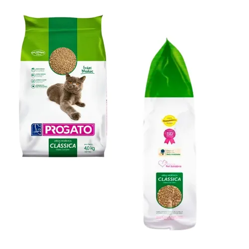 Areia Progato classic fardo com 6 de 4 kilos
