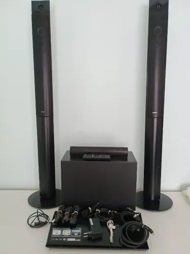 Home Theater Sony Model HBD-N990Wcom Blue Ray e controles